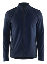 Microfleecevest 4765 - Donker marineblauw/Zwart