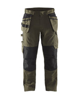 Service Werkbroek 1496 - groen/zwart