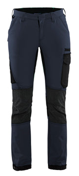 Service Werkbroek Dames 7122 - Donker marineblauw/Zwart