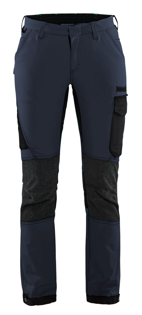 Service Werkbroek Dames 7122 - Donker marineblauw/Zwart