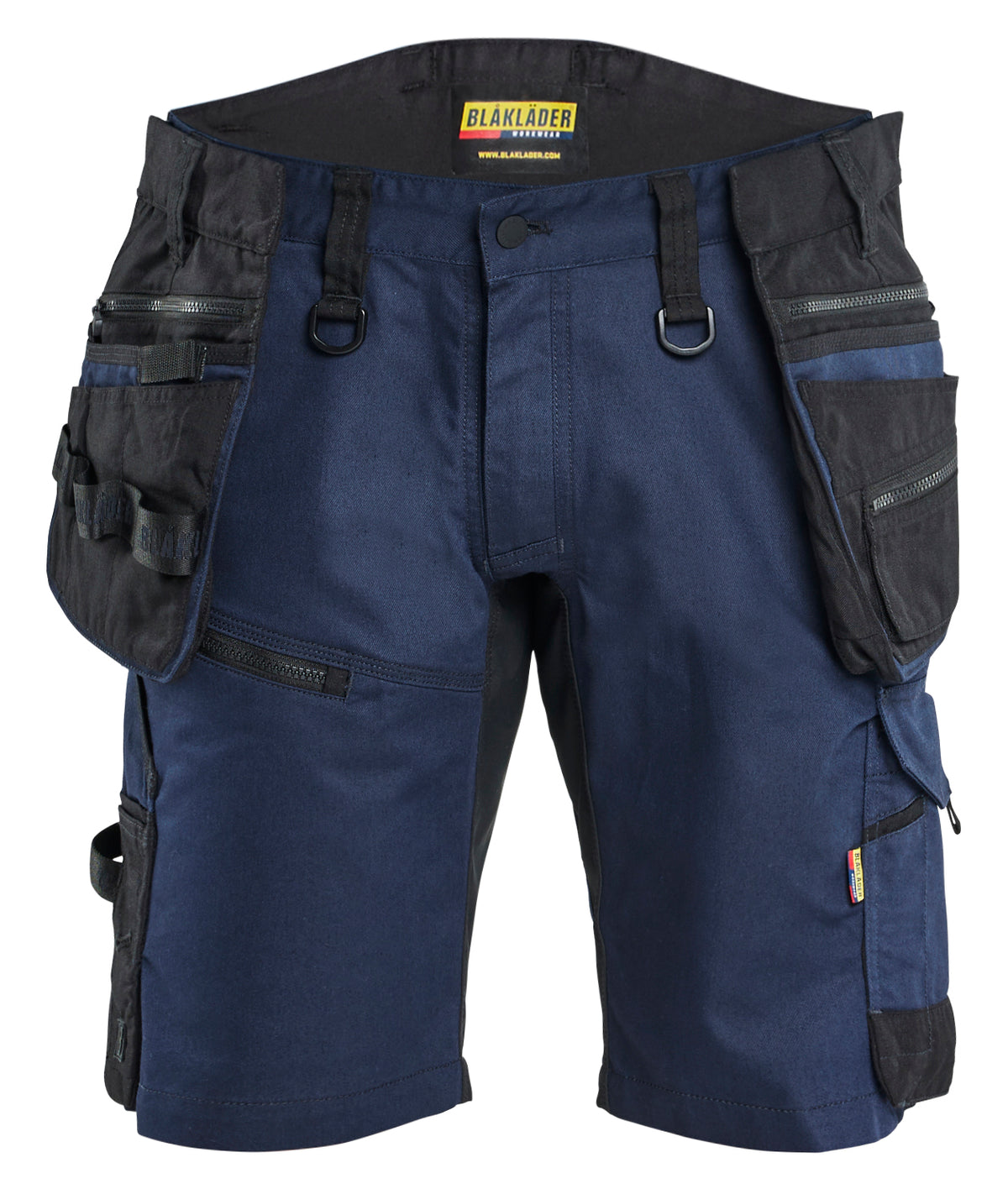 Werkshort STRIKER 1972 - Donker marineblauw/Zwart