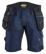 Werkshort STRIKER 1972 - Donker marineblauw/Zwart