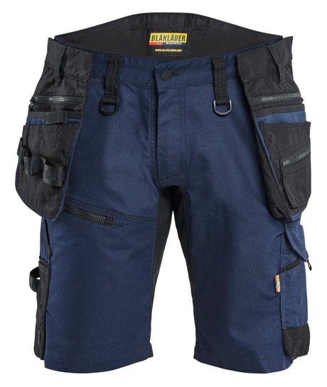 Werkshort STRIKER 1972 - Donker marineblauw/Zwart