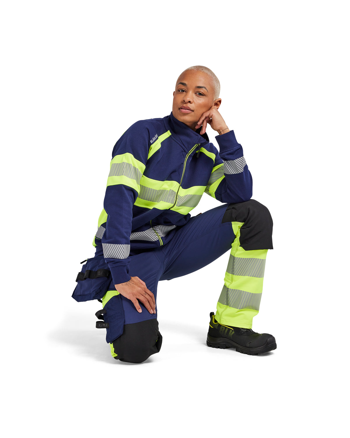 Werkbroek High-Visibility Dames 7025