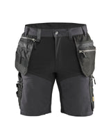Werkshort 1598 - Medium grijs/Zwart