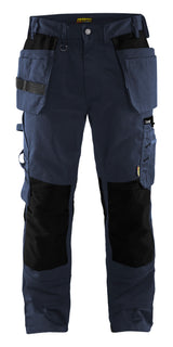 Werkbroek met gereedschapszakken 1555 - Donker marineblauw/Zwart