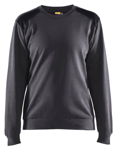 Sweatshirt Dames 3408 - Medium grijs/Zwart