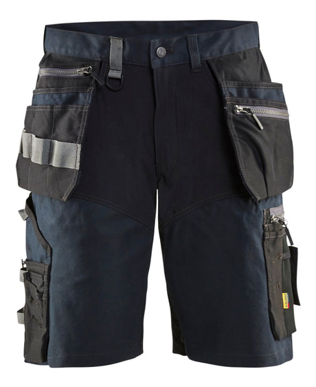 Werkshort 1598 - Donker marineblauw/Zwart