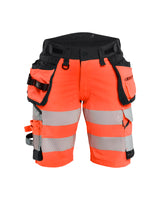High-Visibility Short Dames 7020 - High Vis Rood/Zwart