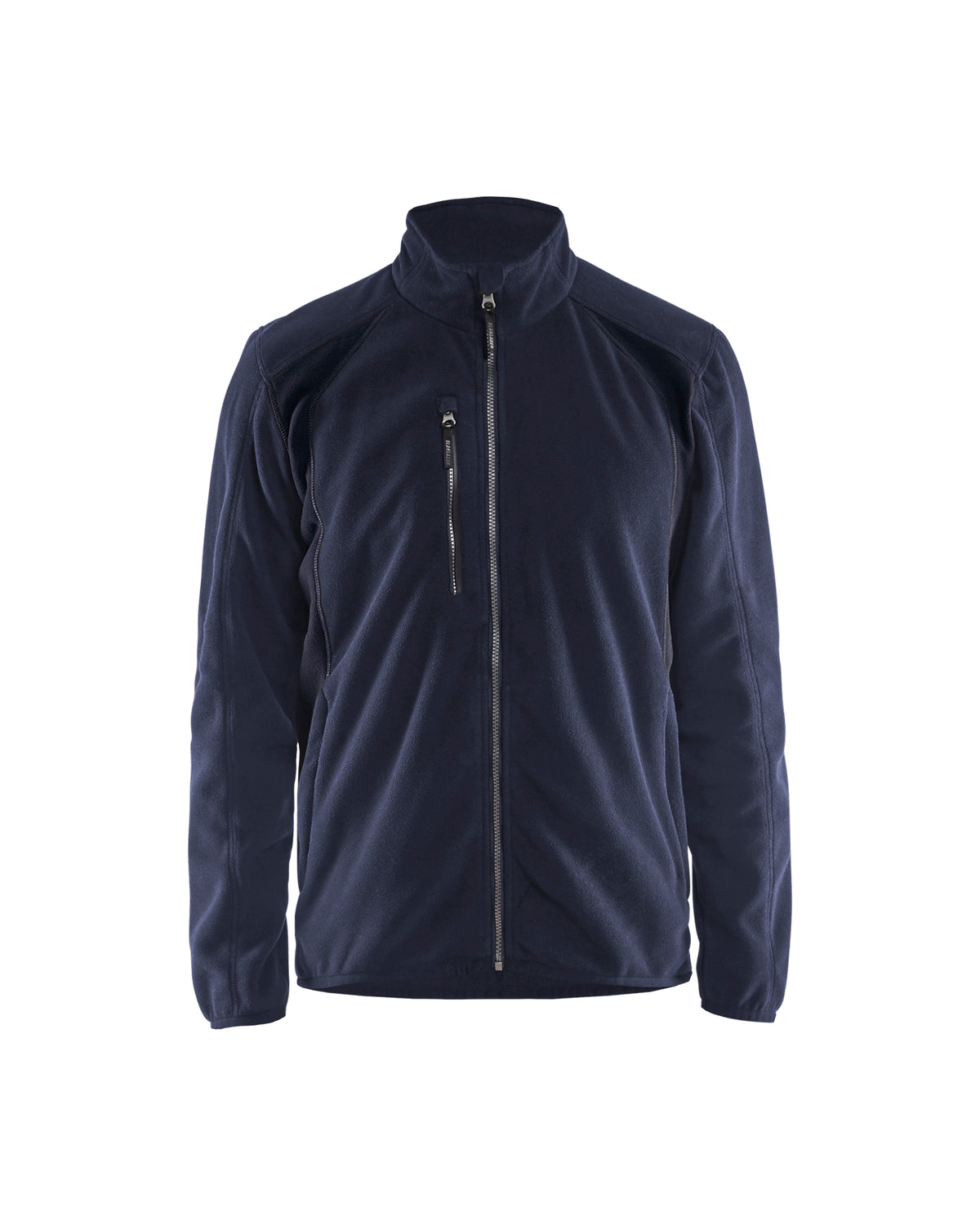 Fleecejack 4730 - Donker marineblauw/Zwart
