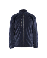 Fleecejack 4730 - Donker marineblauw/Zwart