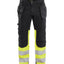 High-Visibility Werkbroek 1558 - Zwart/High Vis Geel