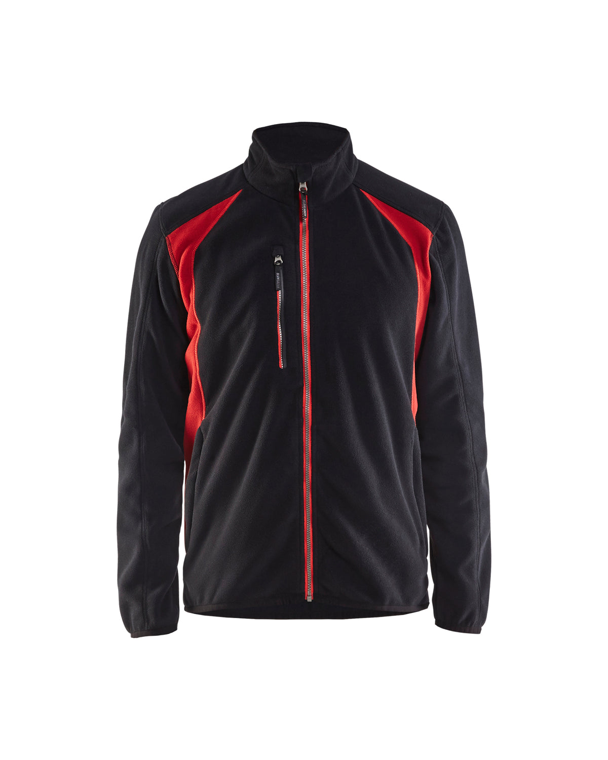 Fleecejack 4730 - Zwart/Rood