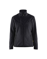 Gebreid Vest Dames 5943 - Donkergrijs/Zwart