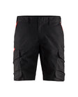 Short Industrie 1446 - Zwart/Rood