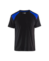 T-shirt Industrie 3379 - zwart/korenblauw