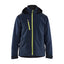 Softshell jack 4750 - Donker marineblauw/High Vis Geel