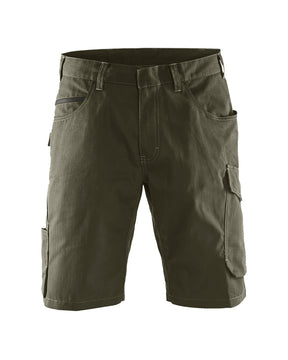 Korte Werkbroek 1499 - groen/zwart