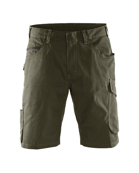 Korte Werkbroek 1499 - groen/zwart