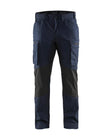 Service werkbroek stretch 1459 - Donker marineblauw/Zwart