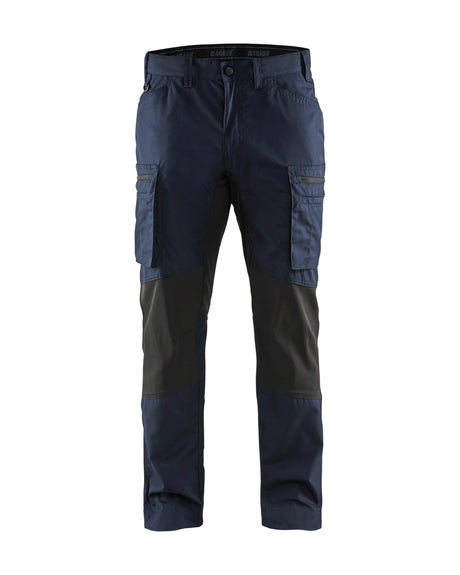 Service werkbroek stretch 1459 - Donker marineblauw/Zwart