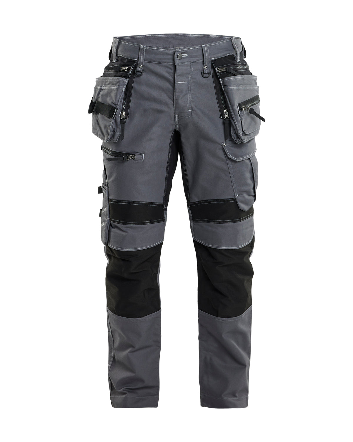 Werkbroek X1900 1990 - Medium grijs/Zwart