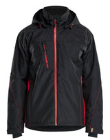 Lichtgewicht winterjas 4890 - Zwart/Rood