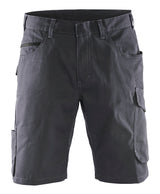 Korte Werkbroek 1499 - Medium grijs/Zwart