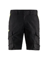 Short Industrie 1446 - Zwart/High Vis Geel