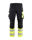 High-Visibility Werkbroek 1126 - Zwart/High Vis Geel