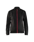 Sweatshirt Dames 3394 - Zwart/Rood
