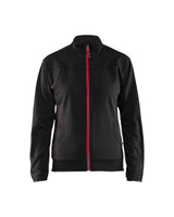 Sweatshirt Dames 3394 - Zwart/Rood