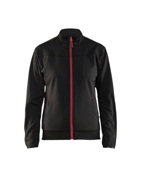 Sweatshirt Dames 3394 - Zwart/Rood