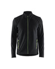 Microfleecevest 4765 - Zwart/High Vis Geel