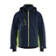 Lichtgewicht winterjas 4890 - Donker marineblauw/High Vis Geel