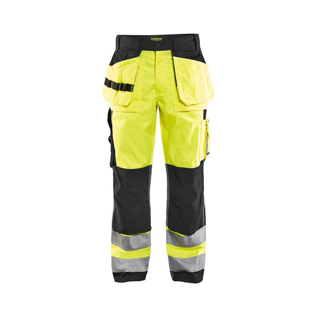 Blåkläder High Vis Werkbroek Dark Khaki High Visibility HIGH VIS GEEL/ZWART / C46,HIGH VIS GEEL/ZWART / C48,HIGH VIS GEEL/ZWART / C50,HIGH VIS GEEL/ZWART / C52,HIGH VIS GEEL/ZWART / C54,HIGH VIS GEEL/ZWART / C56,HIGH VIS GEEL/ZWART / C58,HIGH VIS GEEL/ZWART / C60,HIGH VIS GEEL/ZWART / C62,HIGH VIS GEEL/ZWART / C64