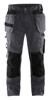 Werkbroek met gereedschapszakken 1555 - Medium grijs/Zwart