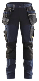 Werkbroek Dames 7115 - Donker marineblauw/Zwart