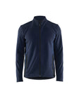 Microfleecevest 4765 - Donker marineblauw/Zwart