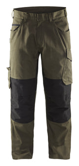 Service Werkbroek Stretch 1495 - groen/zwart