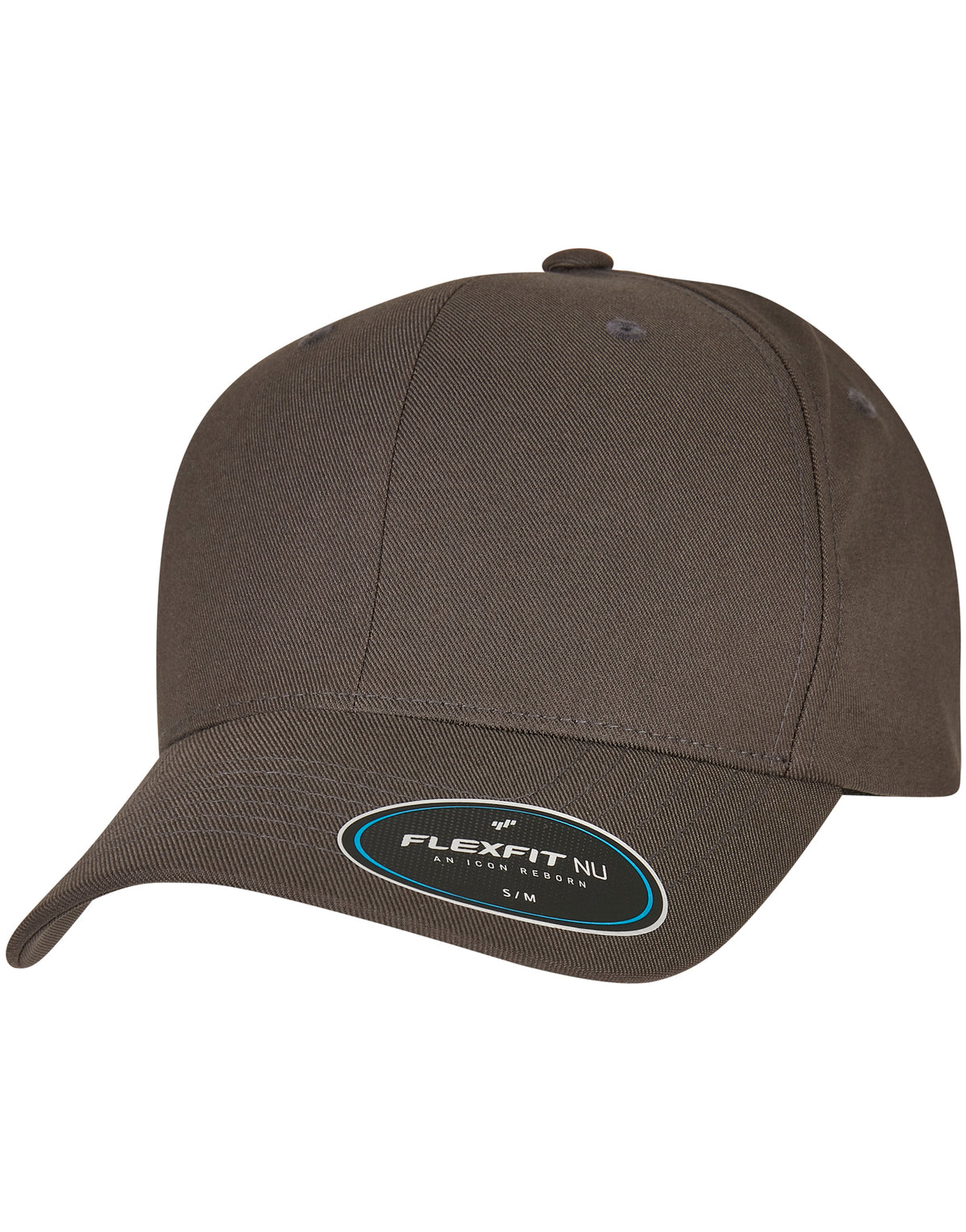Flexfit cap 6100NU donkergrijs gedragen