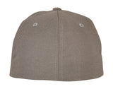 Flexfit cap 6100NU grijs achterkant
