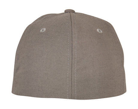 Flexfit cap 6100NU grijs achterkant