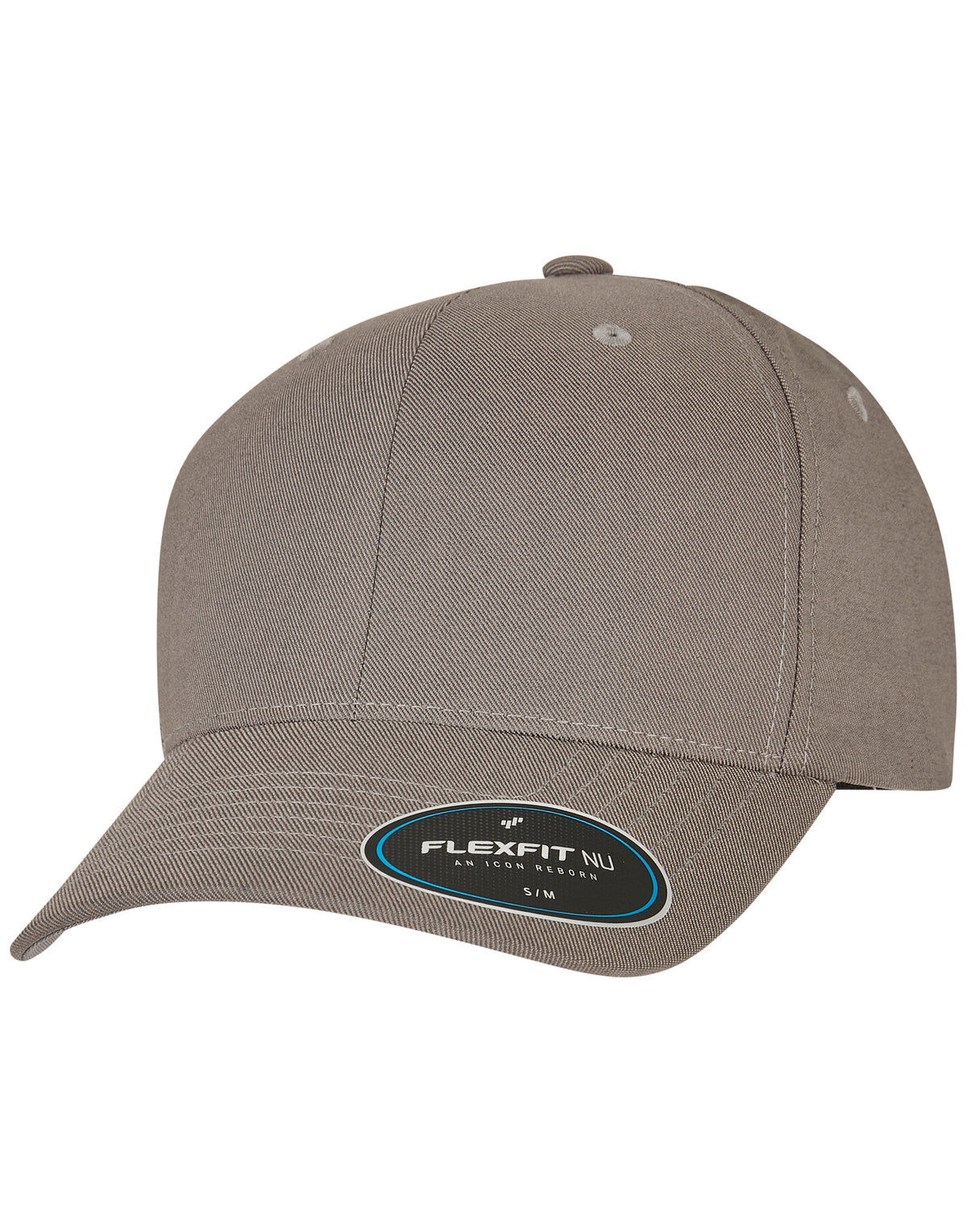 Flexfit cap 6100NU grijs gedragen