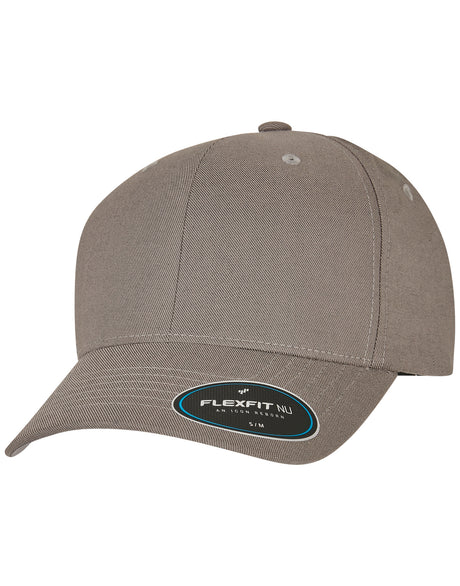 Flexfit cap 6100NU grijs gedragen