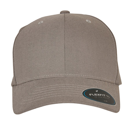 Flexfit cap 6100NU grijs voorkant