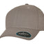 Flexfit cap 6100NU grijs voorkant