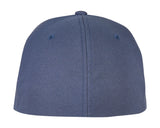 Flexfit cap 6100NU marineblauw achterkant