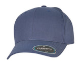 Flexfit cap 6100NU marineblauw voorkant