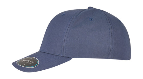 Flexfit cap 6100NU marineblauw linkerzijkant